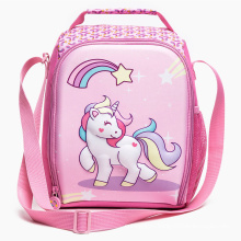 Large  lunch bag  for school kids 3D Unicorn lunch bag for girls